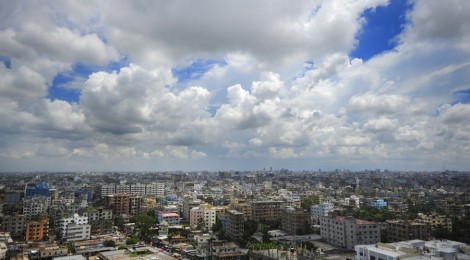 A general view of the Bangladeshi capital city Dhaka on September 20, 2010. The South Asian nation sits on active tectonic plates and is frequently jolted by tremors. The last major earthquake struck in 1896. AFP PHOTO/ Munir uz Zaman / Getty Images