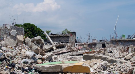 Downtown Port-au-Prince six months after the devastating 2010 Earthquake. by Anna Konotchick
